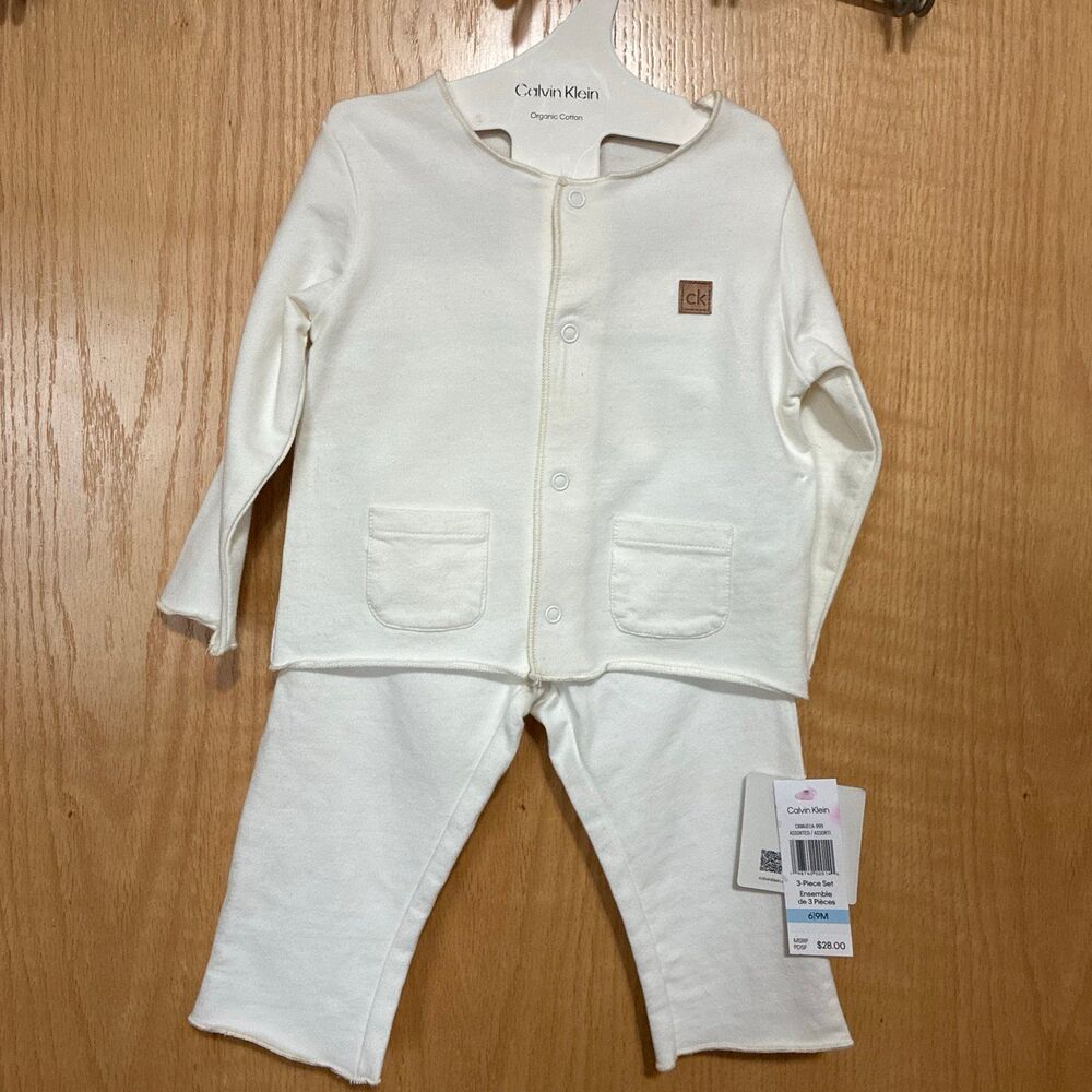 Calvin Klein organic cotton Baby set